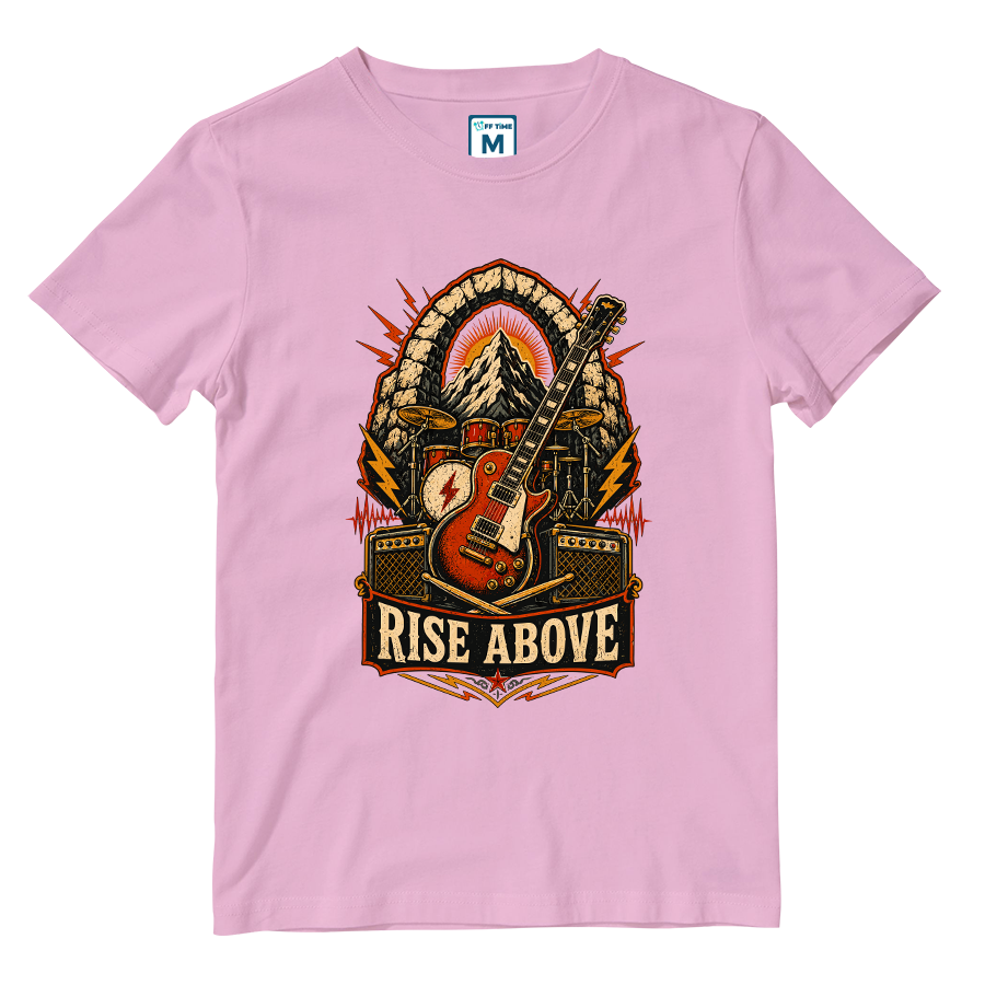Cotton Shirt: Rise Above