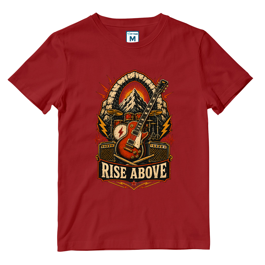 Cotton Shirt: Rise Above