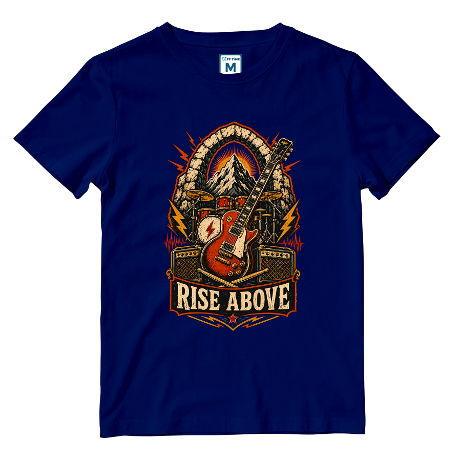 Cotton Shirt: Rise Above