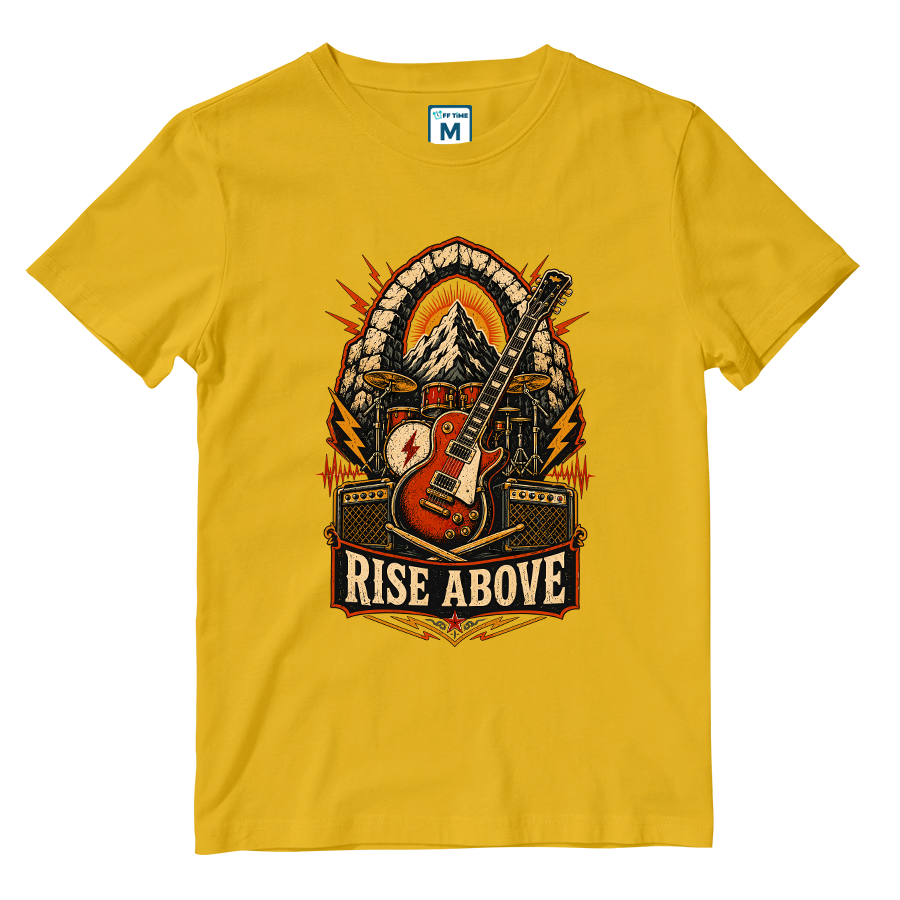 Cotton Shirt: Rise Above