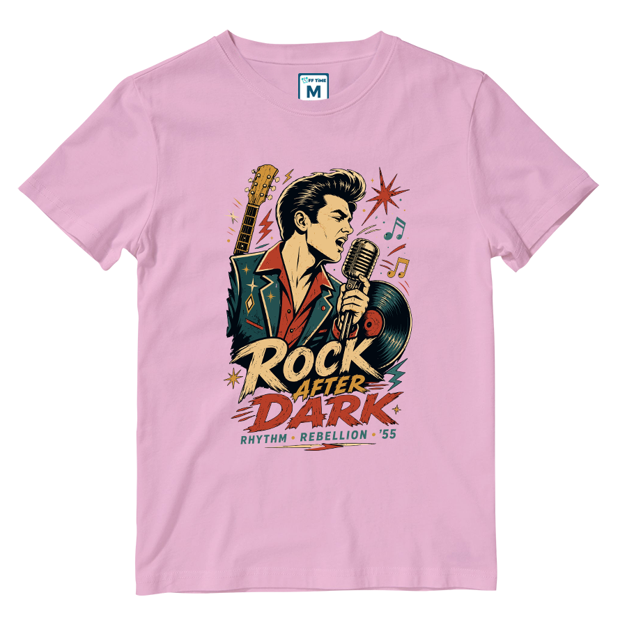 Cotton Shirt: Rock Dark