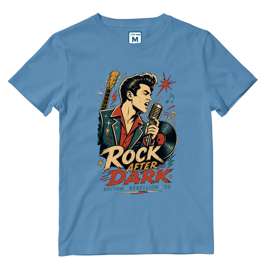Cotton Shirt: Rock Dark