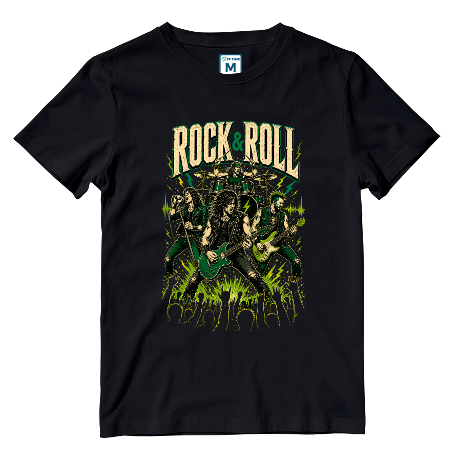 Cotton Shirt: Rock Green