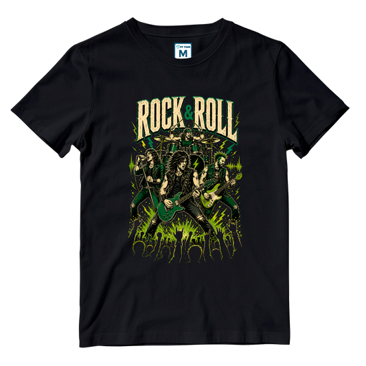 Cotton Shirt: Rock Green