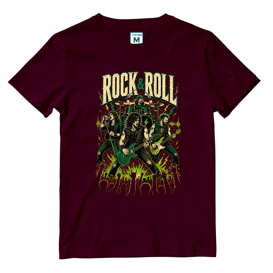 Cotton Shirt: Rock Green
