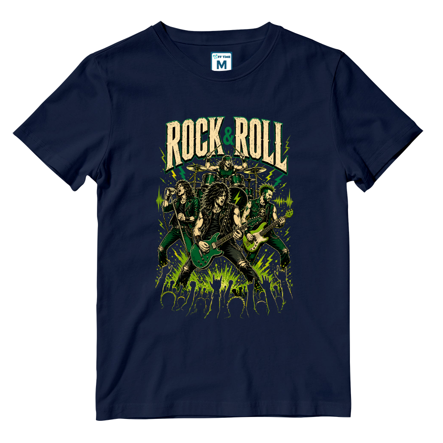 Cotton Shirt: Rock Green