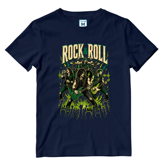 Cotton Shirt: Rock Green