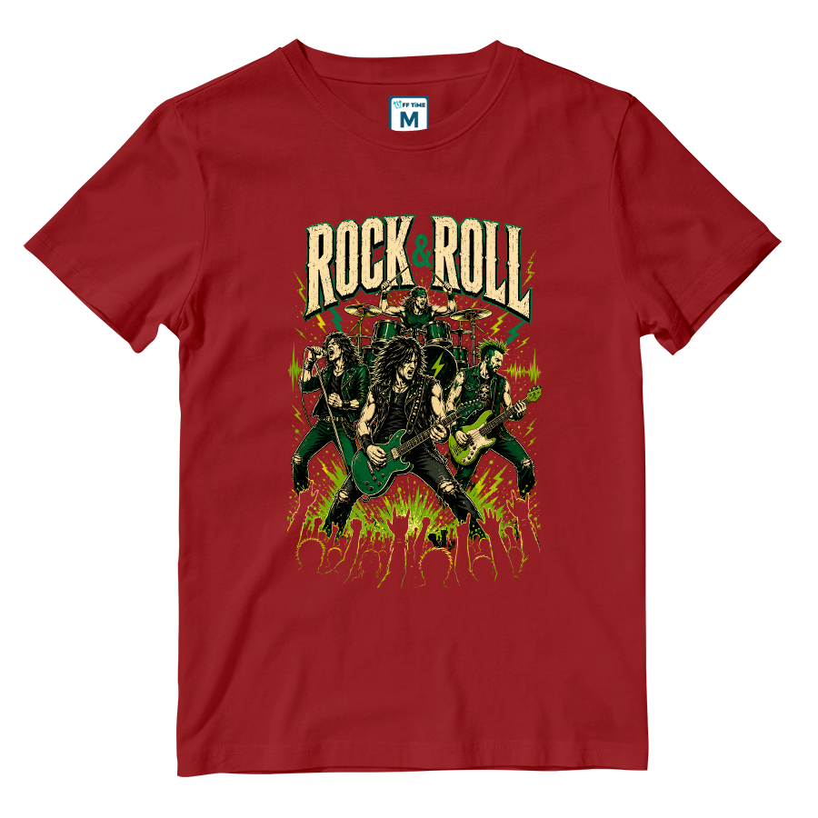 Cotton Shirt: Rock Green
