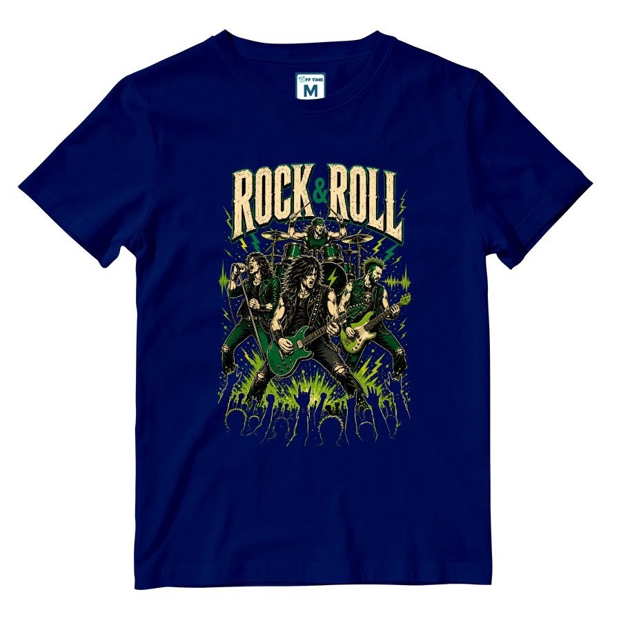 Cotton Shirt: Rock Green