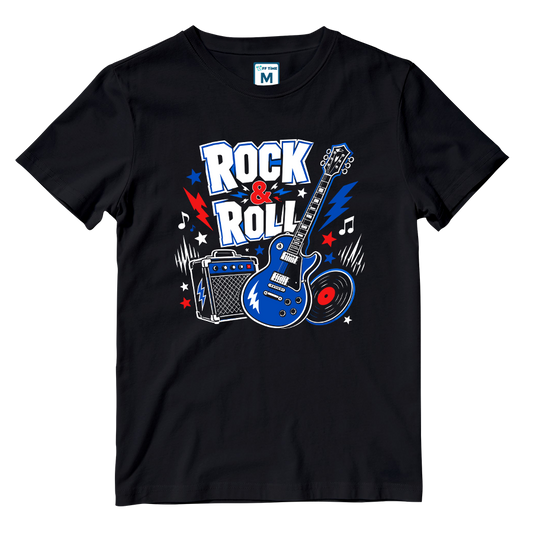 Cotton Shirt: Rock Roll