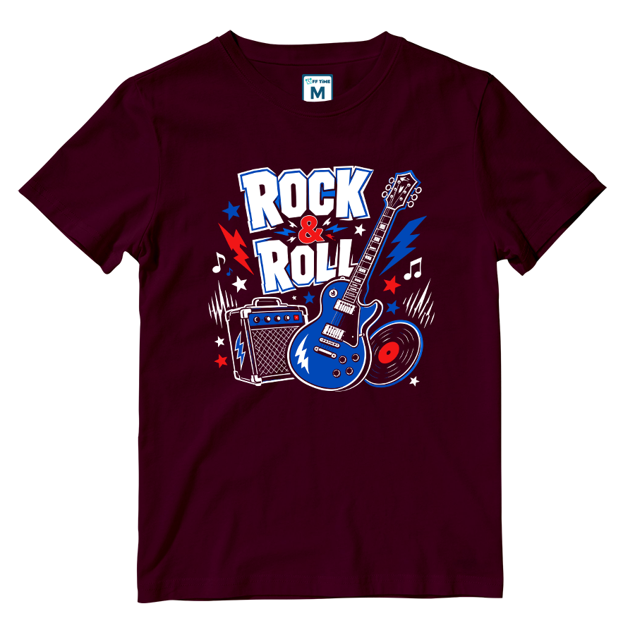 Cotton Shirt: Rock Roll