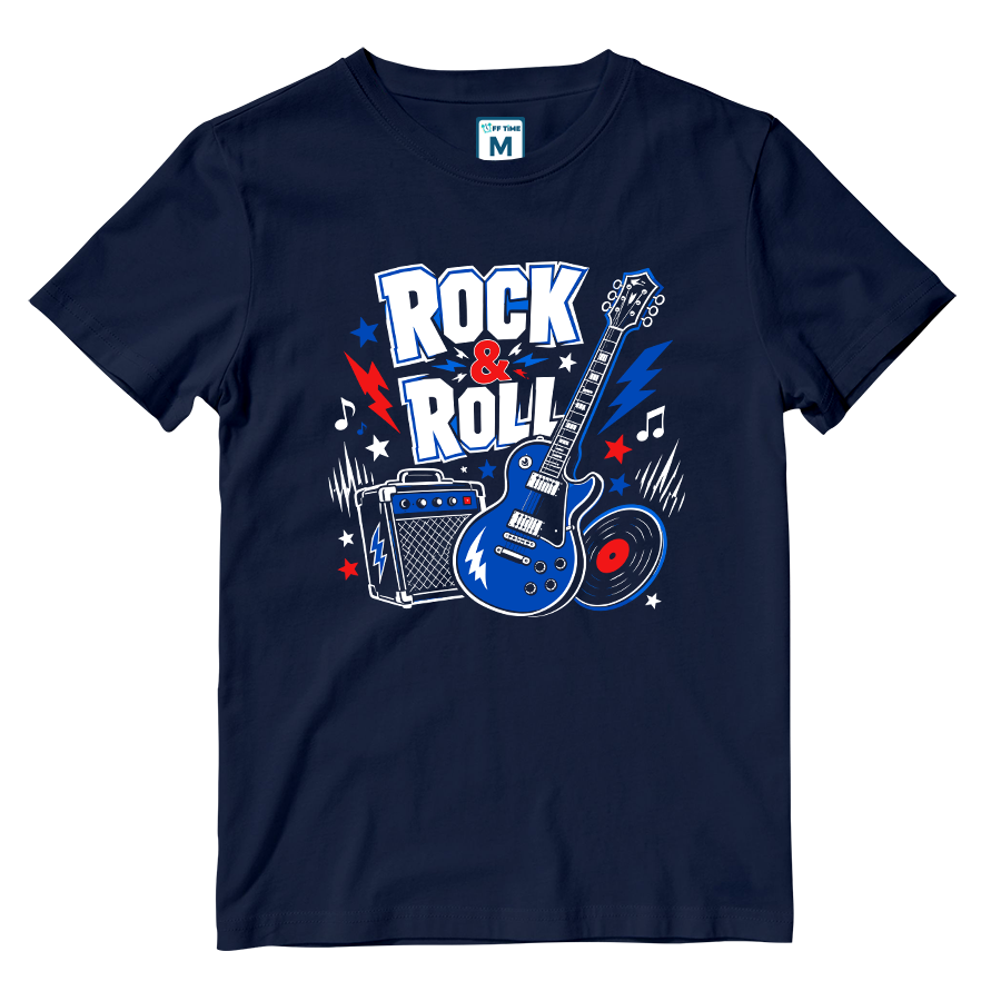 Cotton Shirt: Rock Roll