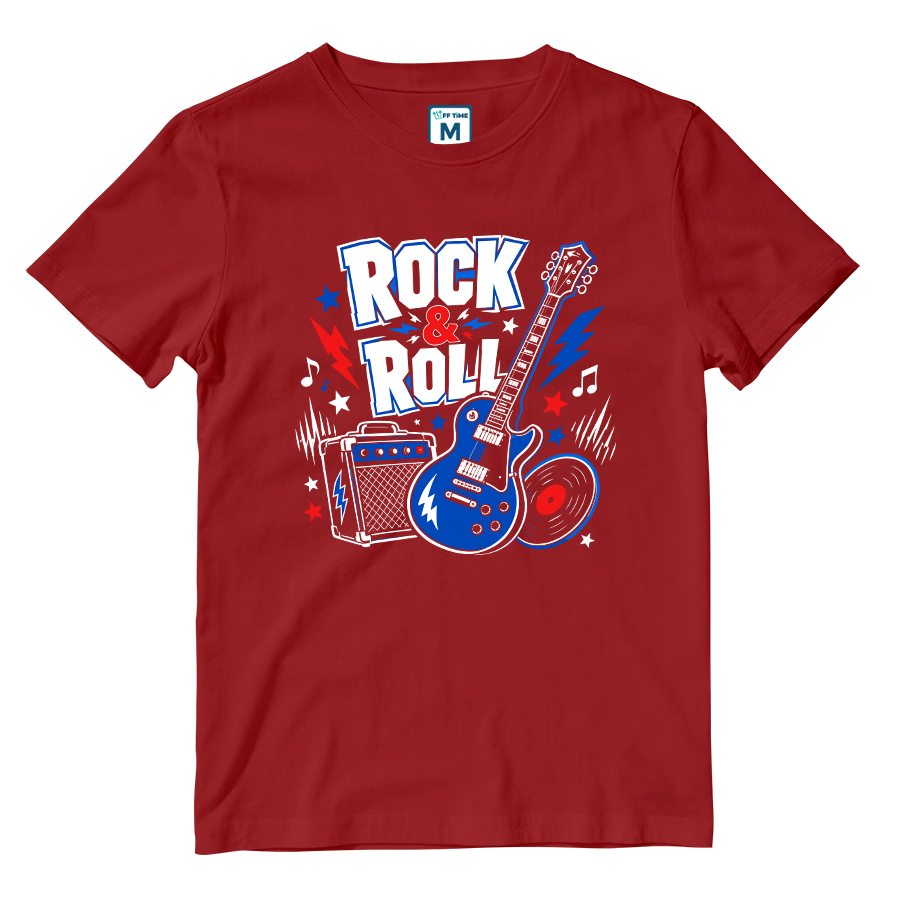 Cotton Shirt: Rock Roll
