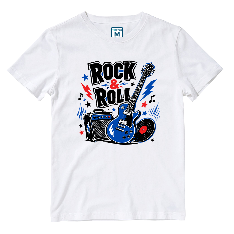 Cotton Shirt: Rock Roll