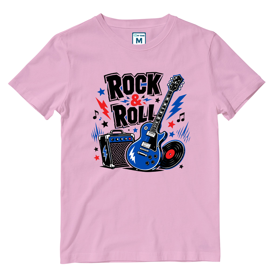 Cotton Shirt: Rock Roll
