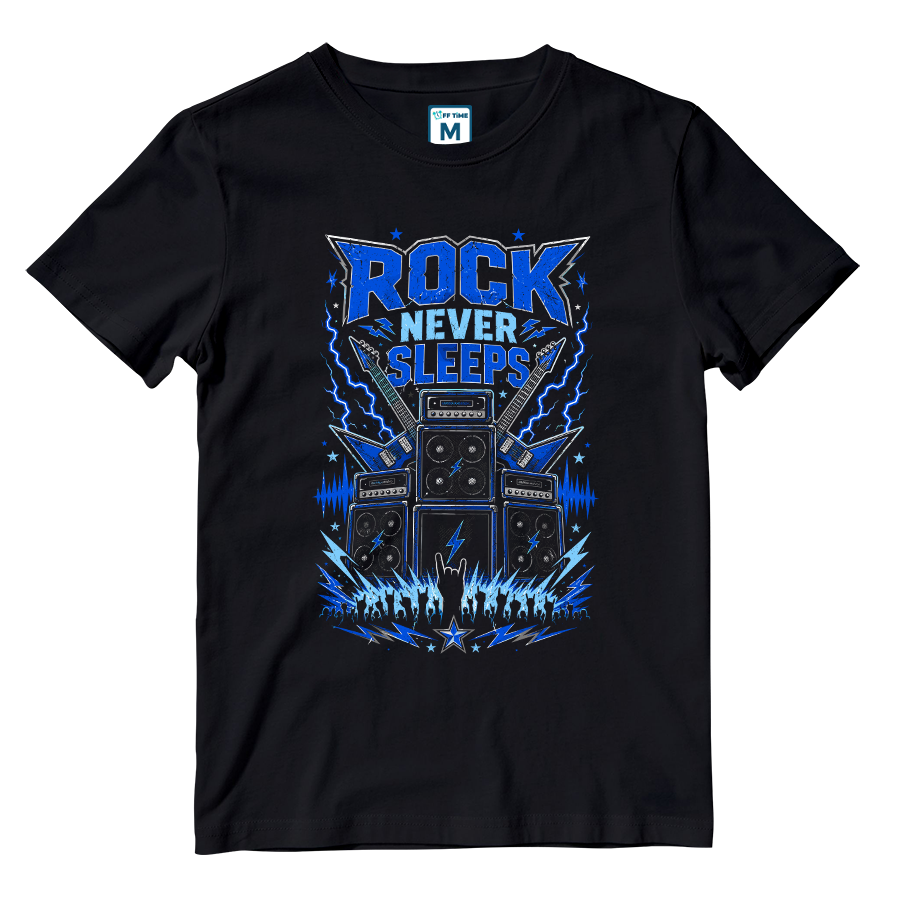 Cotton Shirt: Rock Sleeps