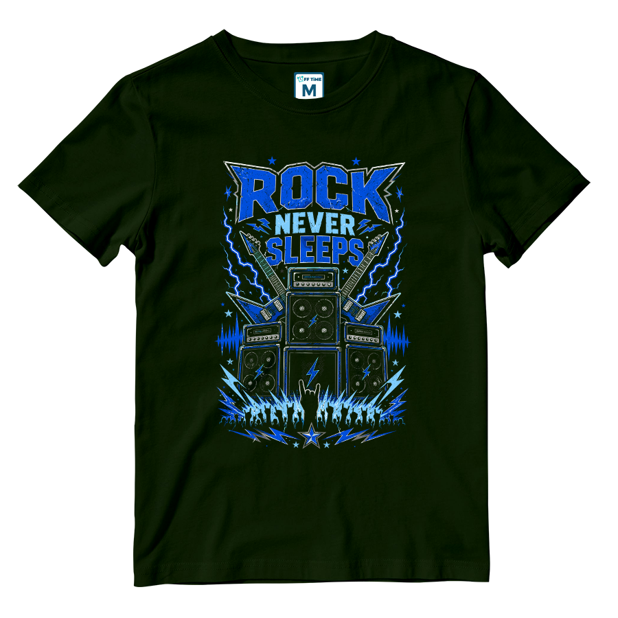 Cotton Shirt: Rock Sleeps
