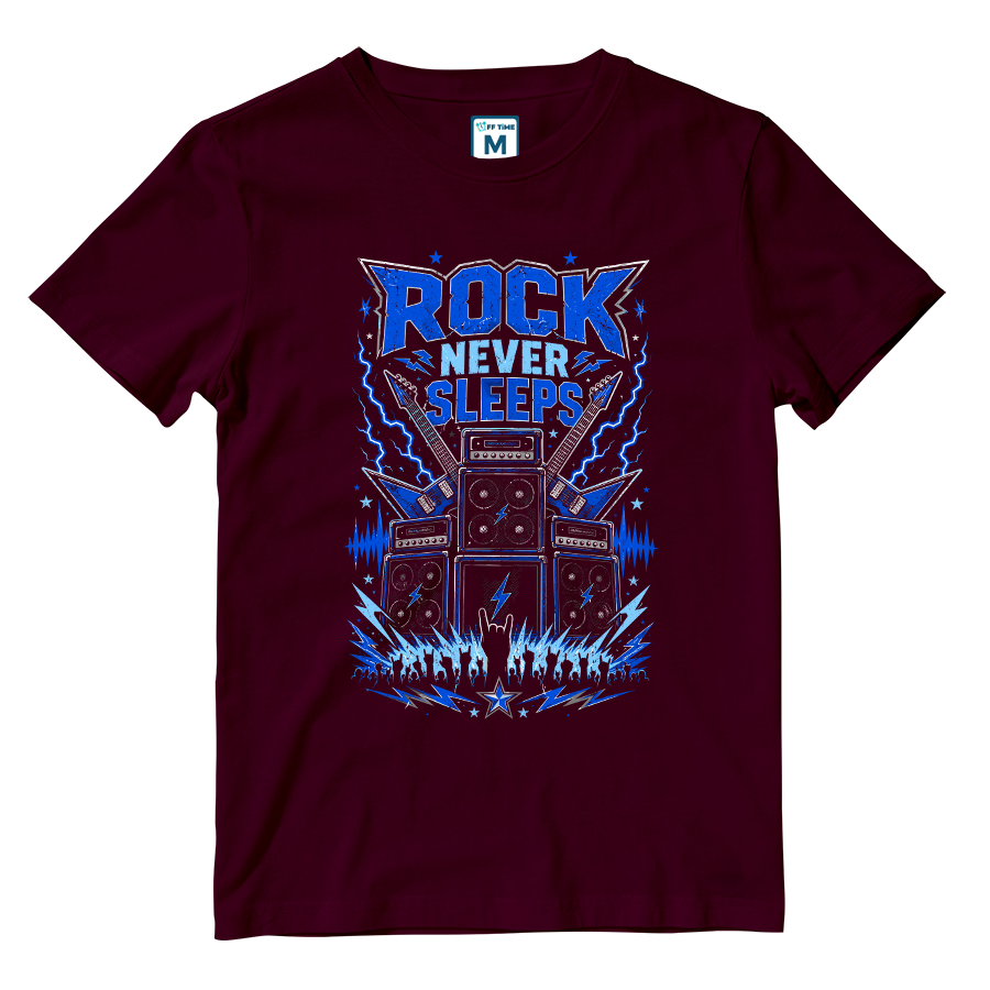 Cotton Shirt: Rock Sleeps