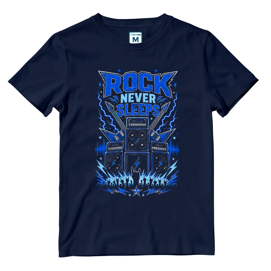 Cotton Shirt: Rock Sleeps