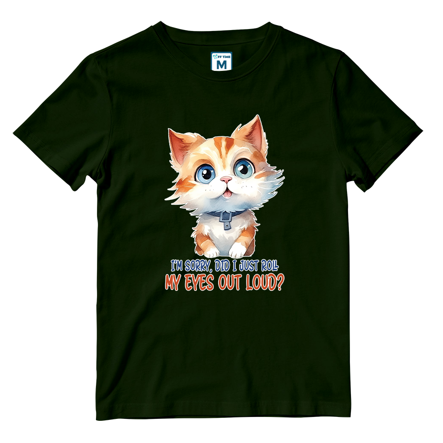 Cotton Shirt: Roll Eyes