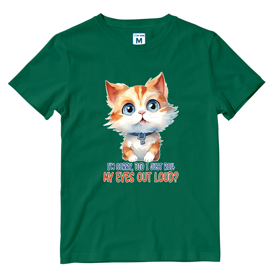 Cotton Shirt: Roll Eyes