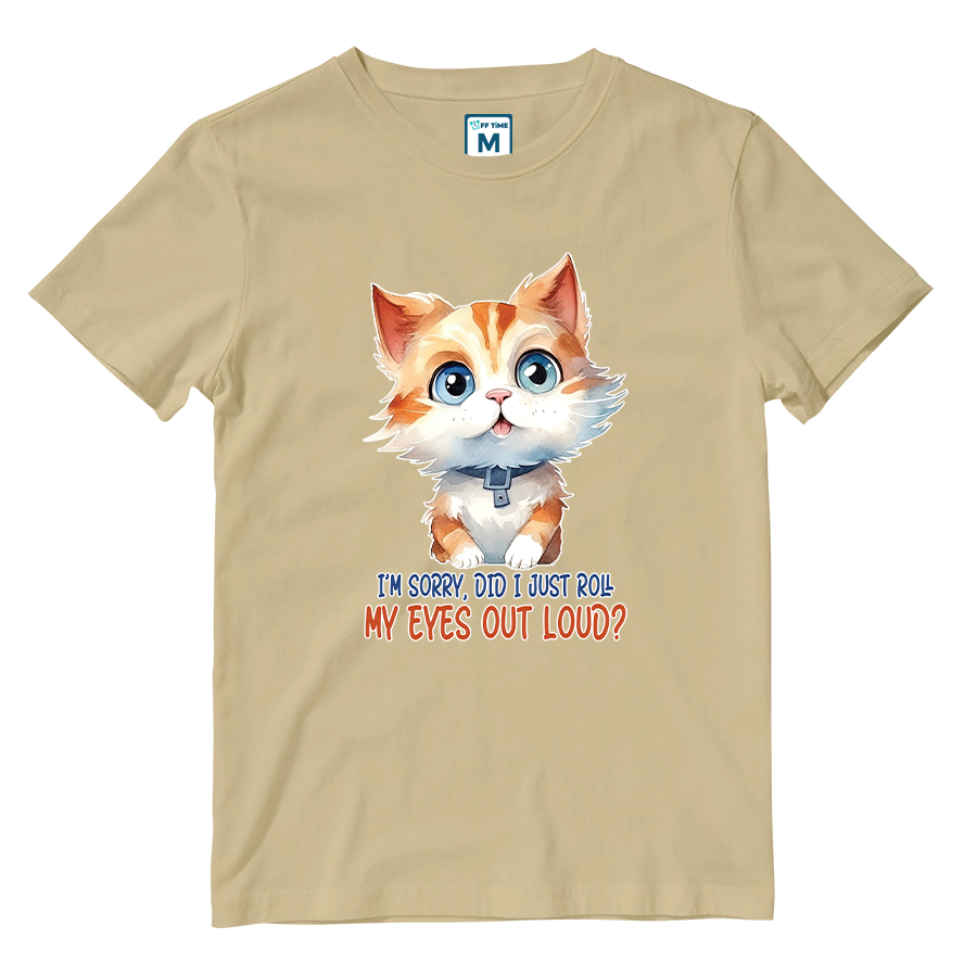 Cotton Shirt: Roll Eyes