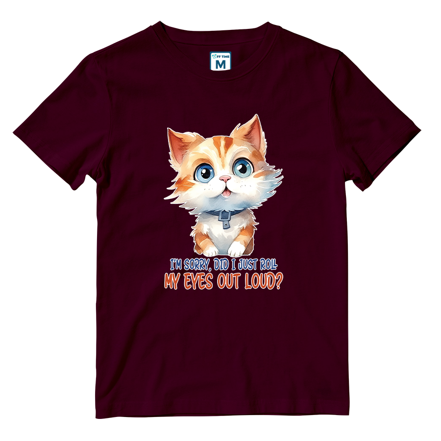 Cotton Shirt: Roll Eyes