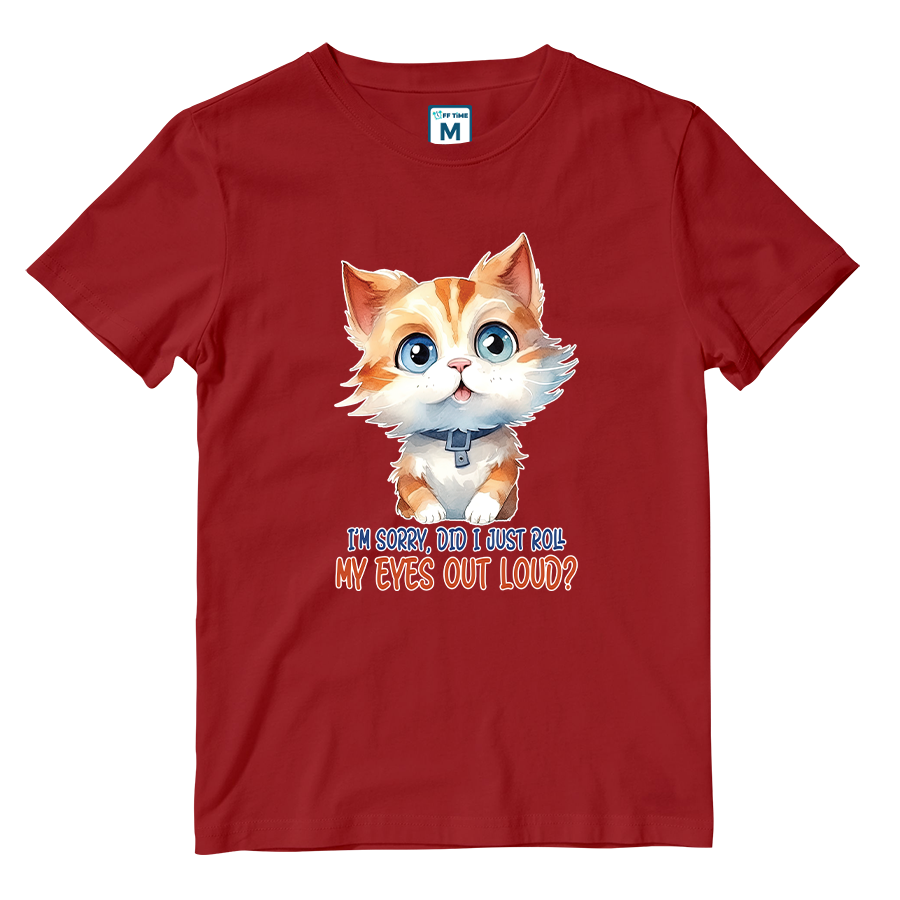 Cotton Shirt: Roll Eyes
