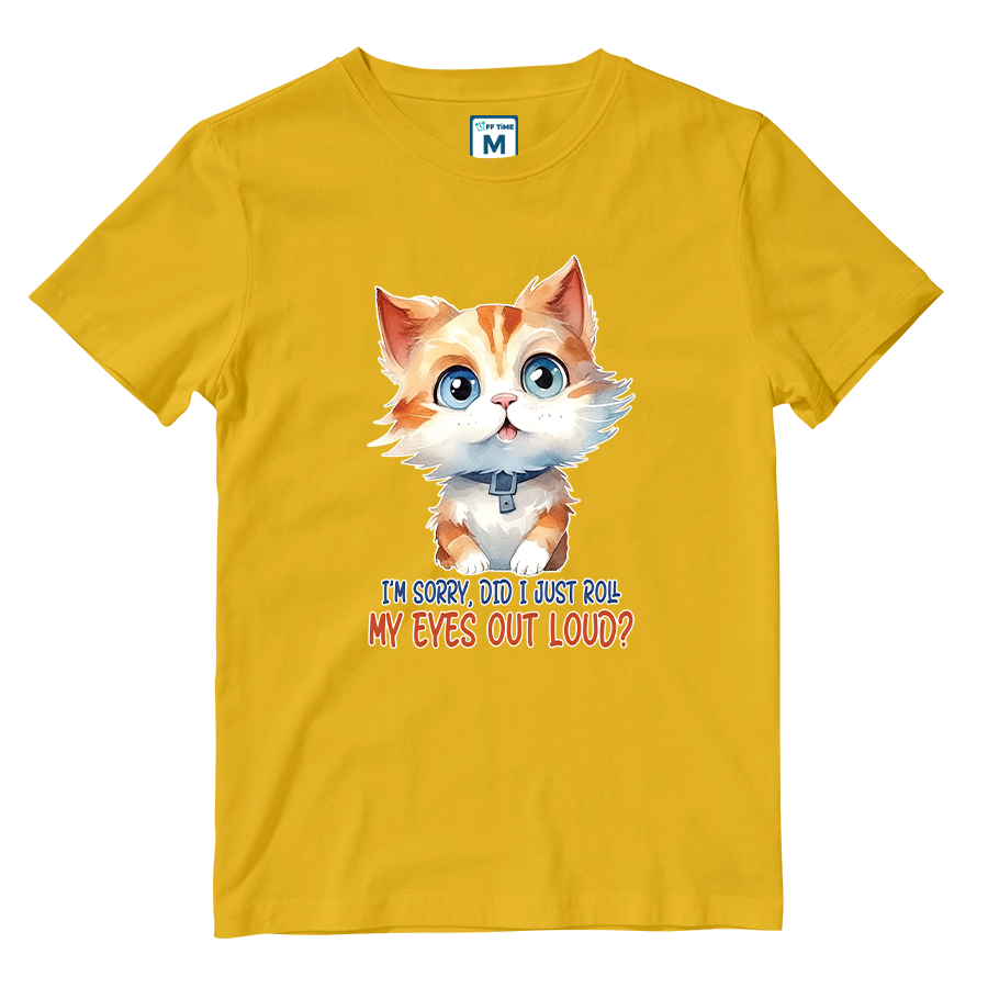 Cotton Shirt: Roll Eyes
