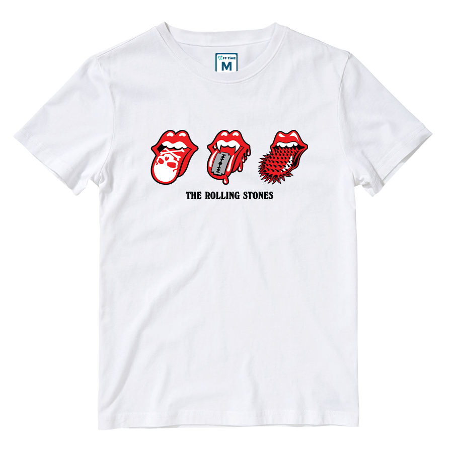 Cotton Shirt: Rolling Stones Licks