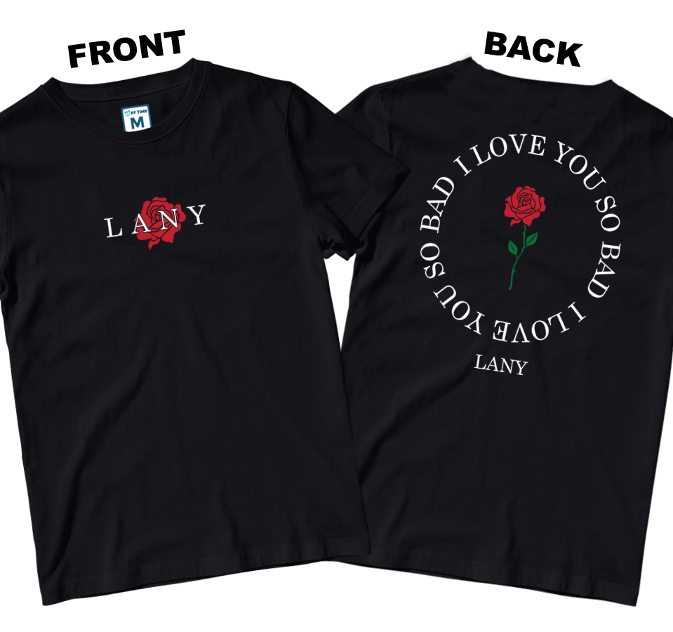 Lany Roses Cotton Shirt: Rose Lany (Front & Back) – Off Time Apparel