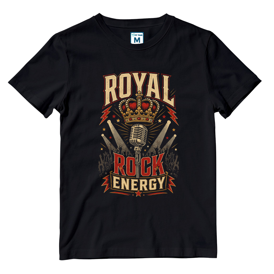 Cotton Shirt: Royal Energy