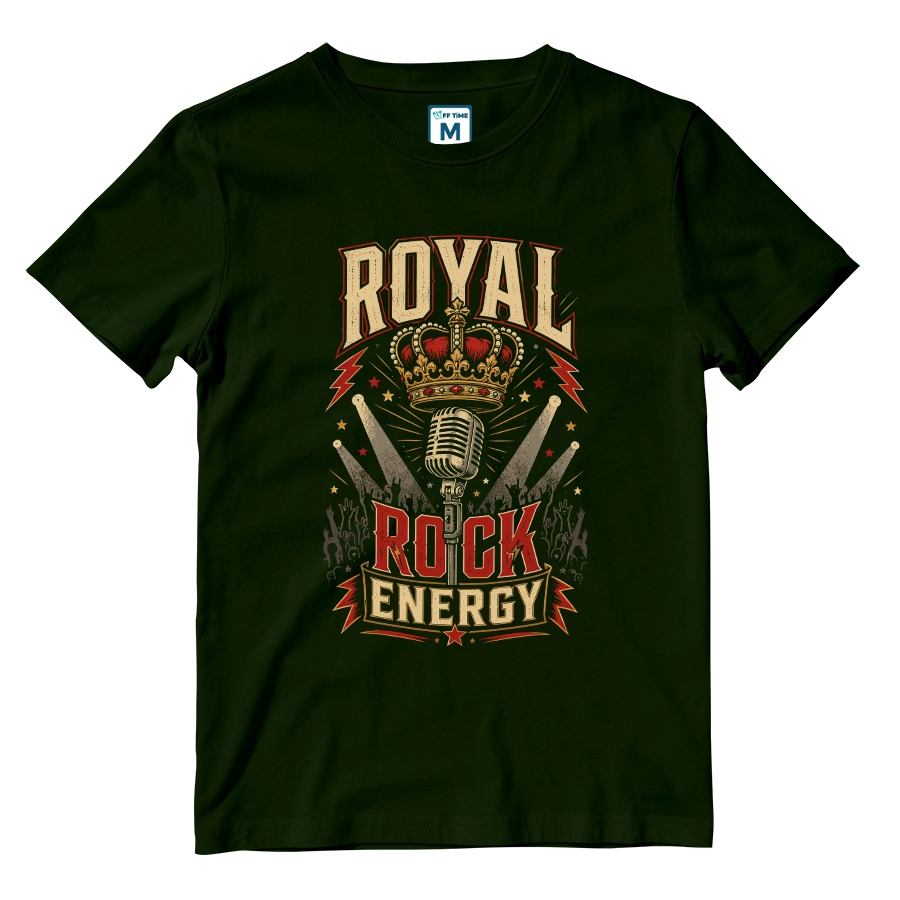 Cotton Shirt: Royal Energy