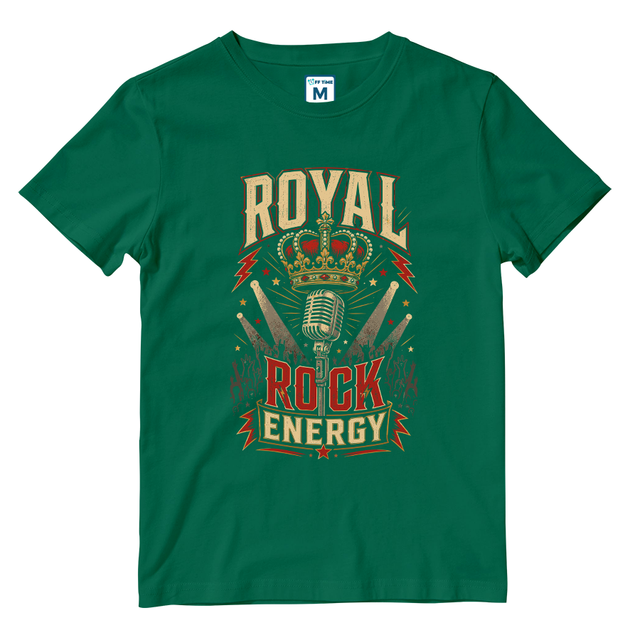Cotton Shirt: Royal Energy