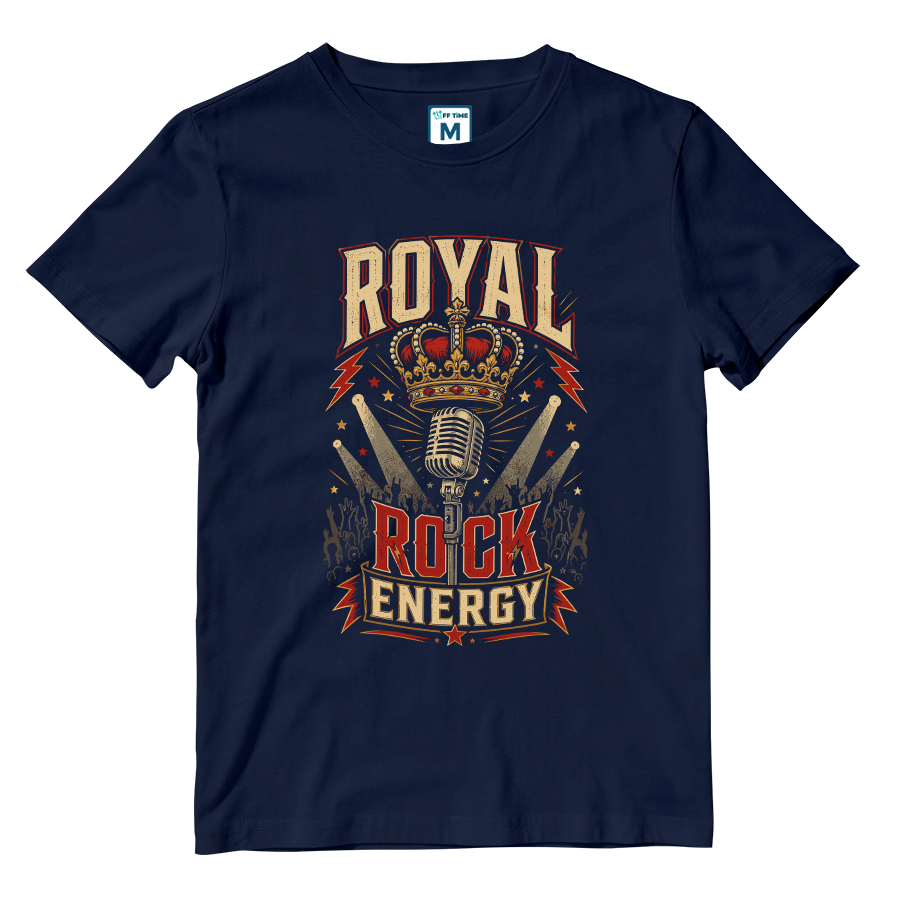 Cotton Shirt: Royal Energy