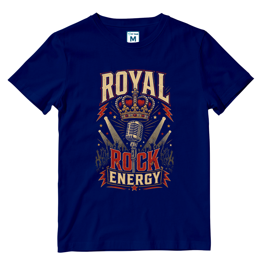 Cotton Shirt: Royal Energy