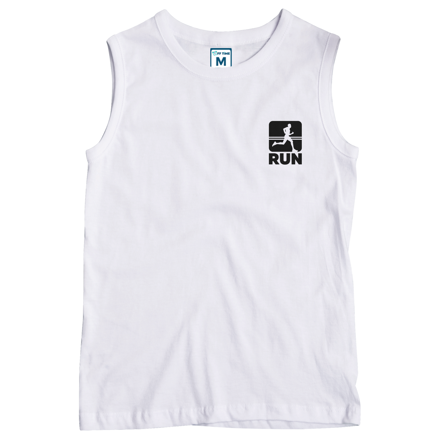 Sleeveless Drifit Shirt: Run Pocket