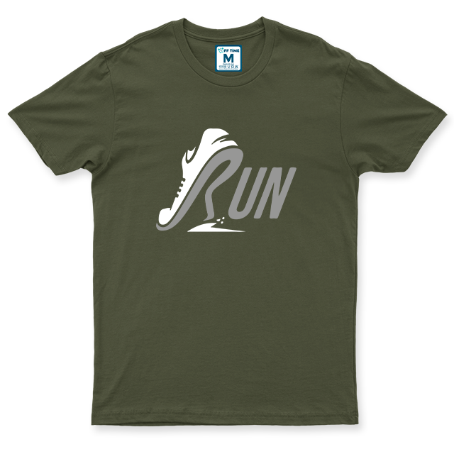 Drifit Shirt: Run Shoe