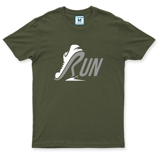 Drifit Shirt: Run Shoe