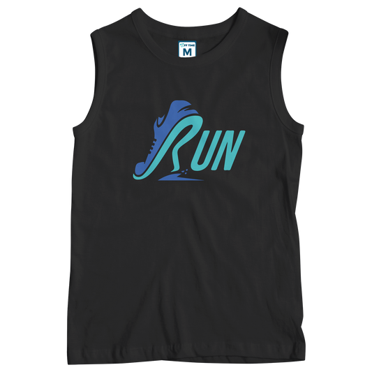Sleeveless Drifit Shirt: Run Shoe
