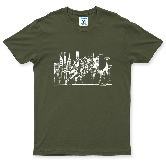 Drifit Shirt: Run Sketch