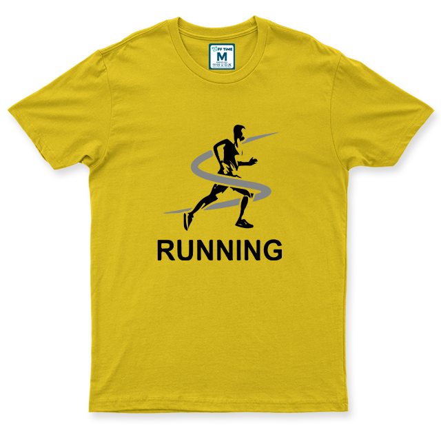 Drifit Shirt: Running Swirl