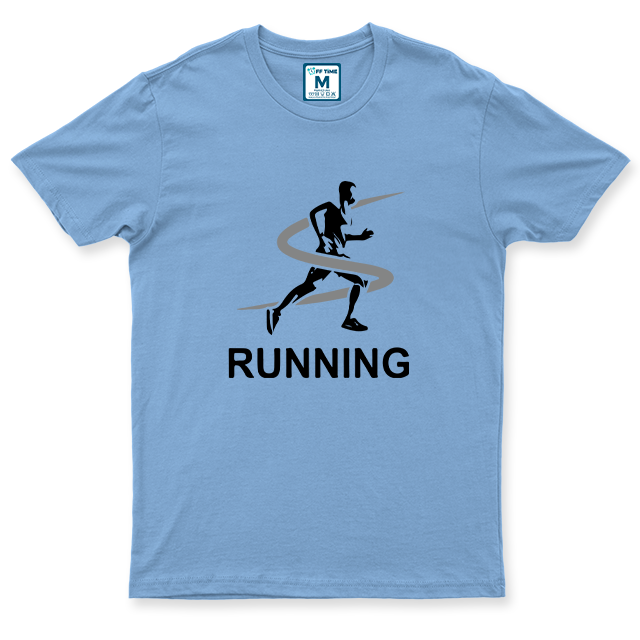 Drifit Shirt: Running Swirl