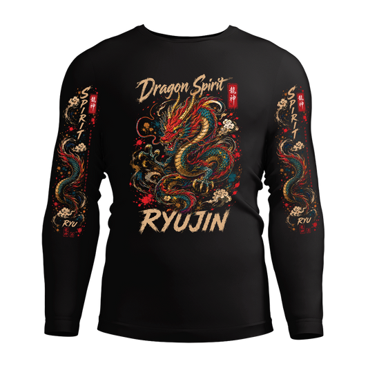 Long Sleeve Drifit Shirt: Ryujin