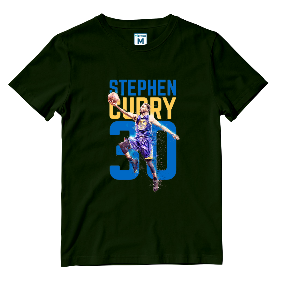 Cotton Shirt: Stephen Curry 30 NBA