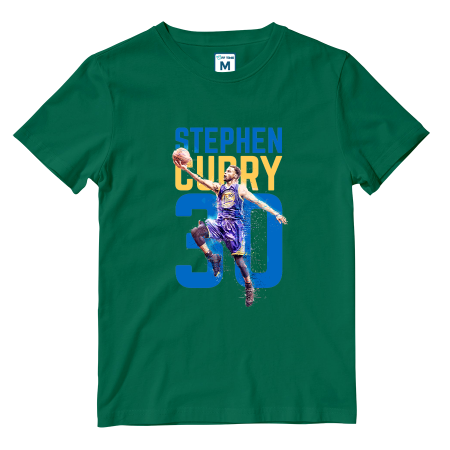 Cotton Shirt: Stephen Curry 30 NBA