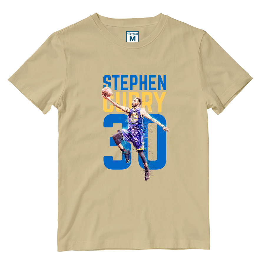 Cotton Shirt: Stephen Curry 30 NBA