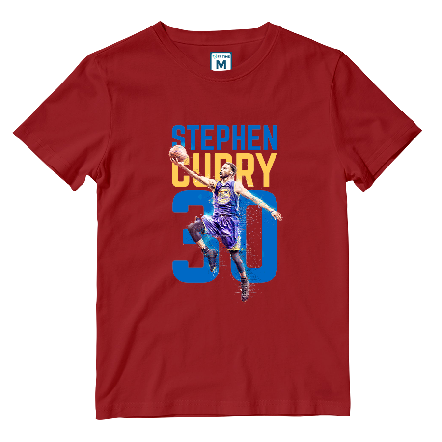 Cotton Shirt: Stephen Curry 30 NBA