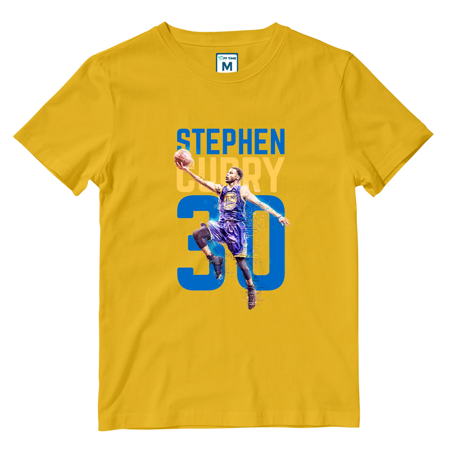 Cotton Shirt: Stephen Curry 30 NBA