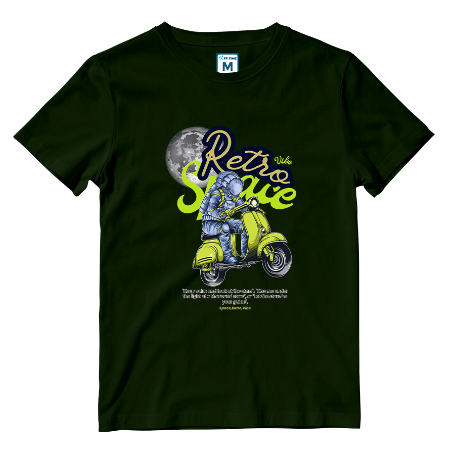Cotton Shirt: SPACE RETRO VIBE